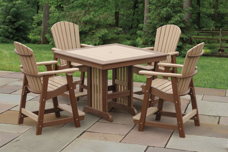 Amish crafted poly outdoor dining set for sale in Denton, MD