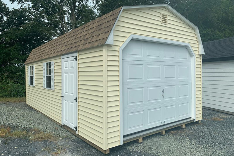 Pre Built Garages Amish Made Shed, How Much Is A Pre Built Garage
