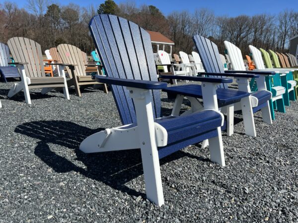 Row of poly Adirondack chairs for sale in Denton, MD