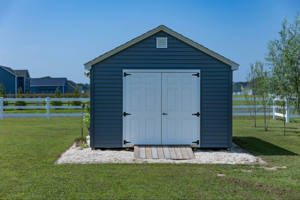 Blue shed from Olde Sale Barn 