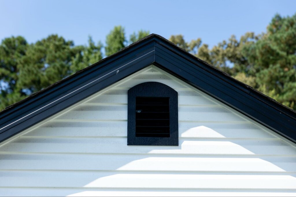 Gable roof shed