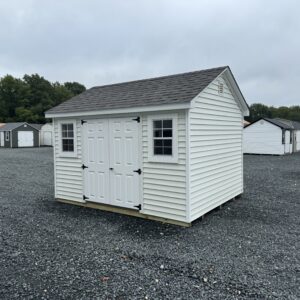 White storage shed for sale in Denton, MD