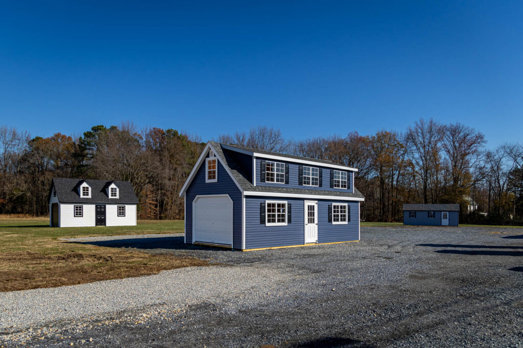 chalet garage with shed dormer