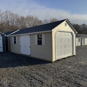 Vinyl Cape Garage 12x24