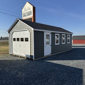 Vinyl Cape Garage 12x24