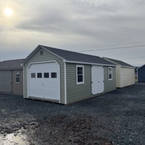 Vinyl Cape Garage 12x24