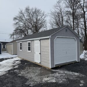 Vinyl Cape Garage 12x24