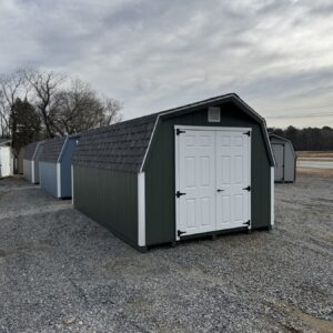 Painted Mini Barn 10x16