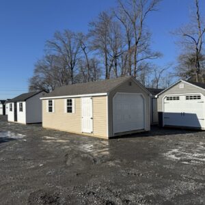 Vinyl Cape Garage 12x24