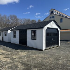 Vinyl Cape Garage 12x24