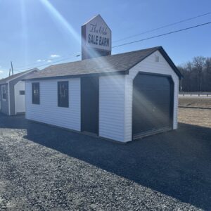 Vinyl Cape Garage 12x24