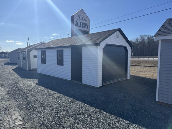 Vinyl Cape Garage 12x24