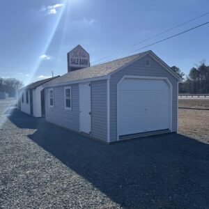 Vinyl Cape Garage 12x24