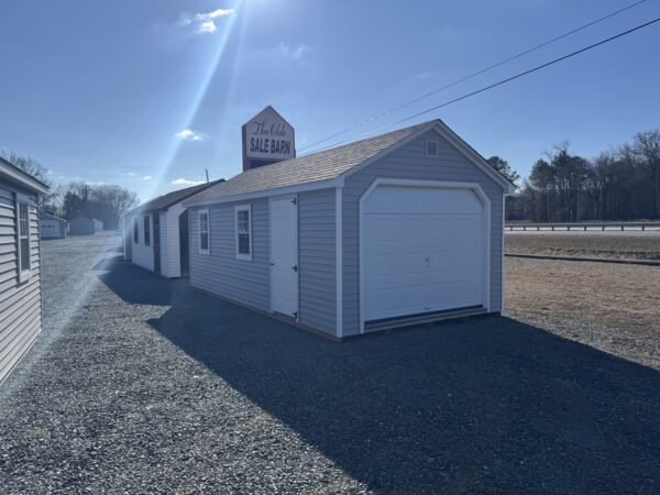 Vinyl Cape Garage 12x24