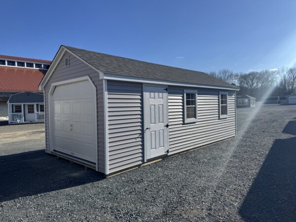 Vinyl Cape Garage 12x24