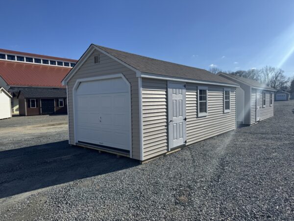 Vinyl Cape Garage 12x24
