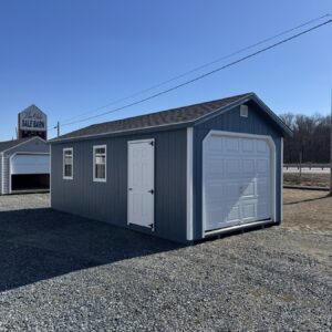 Painted Cape Garage 12x24
