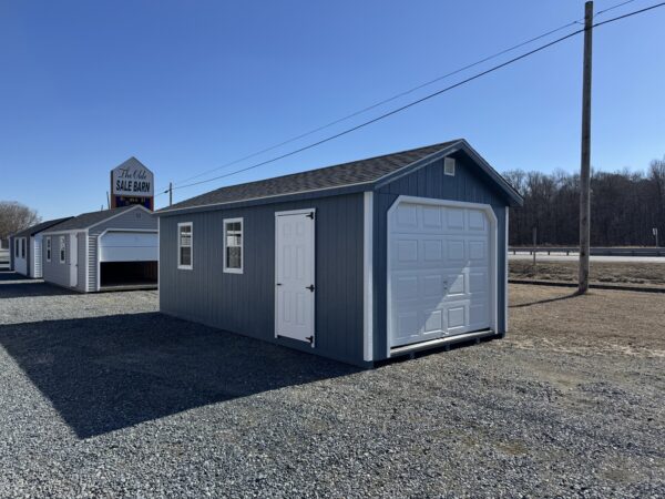 Painted Cape Garage 12x24