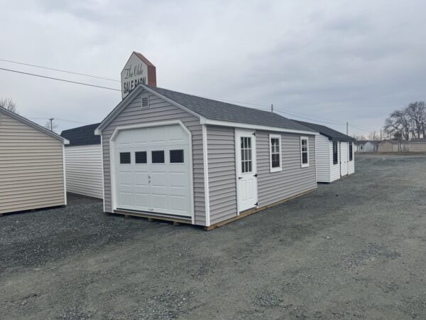 Vinyl Cape Garage 12x24