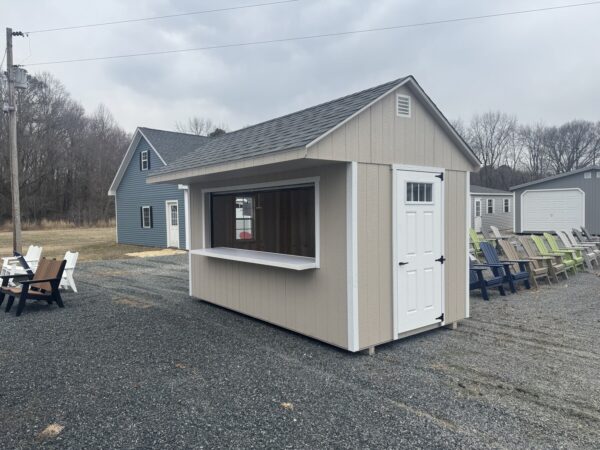 Painted 8x14 Bar Shed
