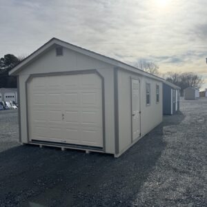 Painted Cape Garage 12x24
