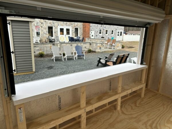 Painted 8x14 Bar Shed - Image 5