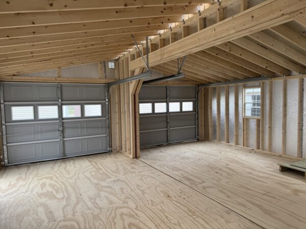Painted 24x24 Modular Garage - Image 2